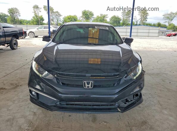 19XFC1F39KE018306 2019 HONDA CIVIC Black Вид спереду
