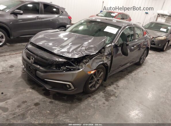 19XFC1F39KE019844 2019 HONDA CIVIC Серый Передняя левая четверть