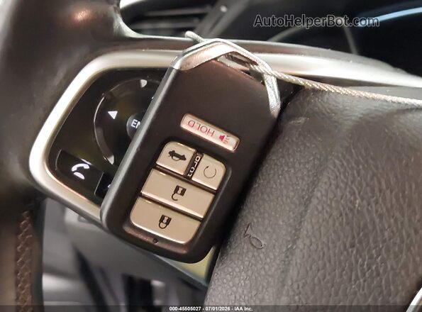 19XFC1F39KE019844 2019 HONDA CIVIC Серый Вид панели приборов