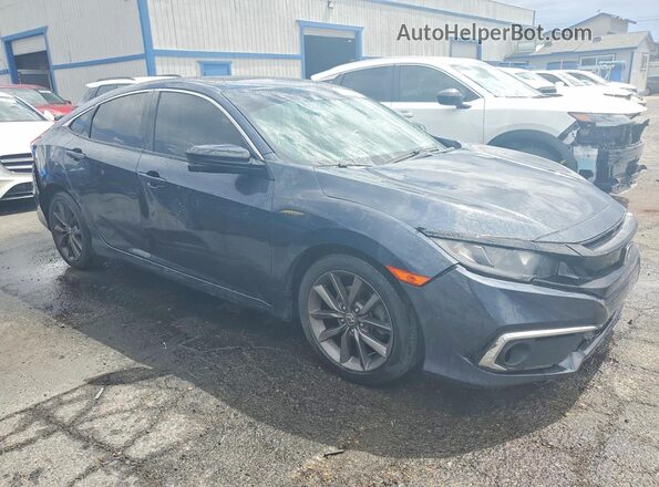 19XFC1F39KE200149 2019 HONDA CIVIC Gray Առջևի աջ