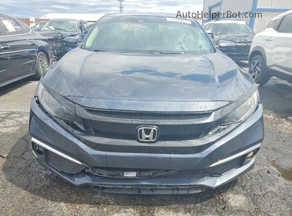 19XFC1F39KE200149 2019 HONDA CIVIC Gray Դիմացի տեսք