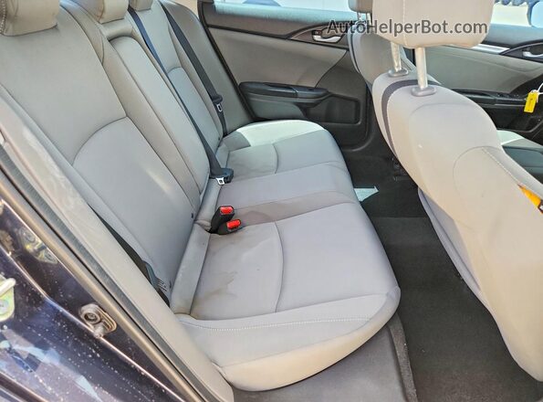 19XFC1F39LE012362 2020 HONDA CIVIC Blue Вид задніх сидінь