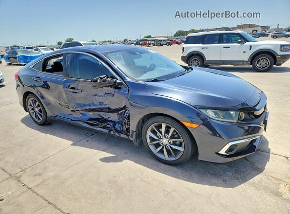 19XFC1F39LE012362 2020 HONDA CIVIC Blue Передня права чверть