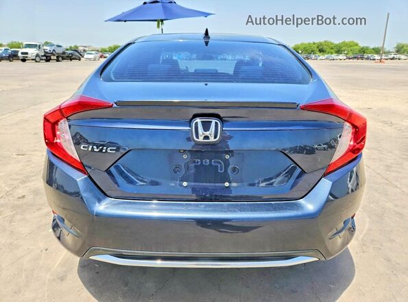 19XFC1F39LE012362 2020 HONDA CIVIC Blue Вид ззаду