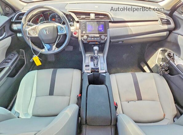 19XFC1F39LE012362 2020 HONDA CIVIC Blue Вид панелі приладів