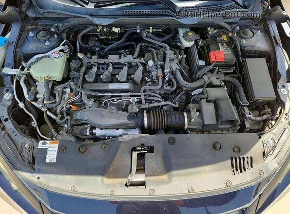 19XFC1F39LE012362 2020 HONDA CIVIC Blue Вид задньої частини салону