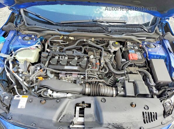 19XFC1F39LE211475 2020 HONDA CIVIC Blue Widok wnętrza z tyłu