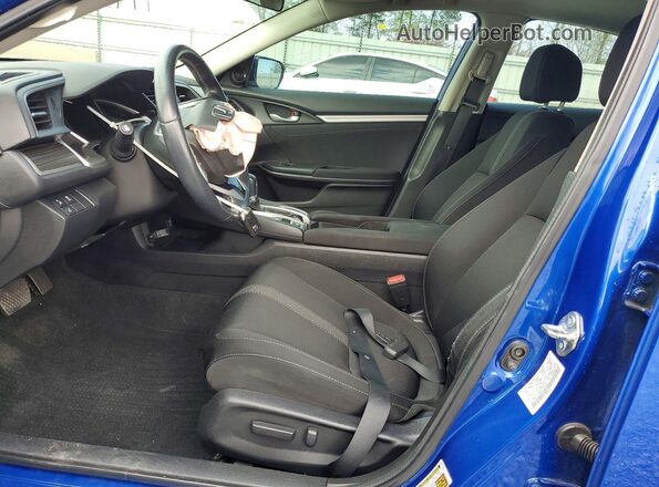 19XFC1F39LE211475 2020 HONDA CIVIC Blue Widok wnętrza z przodu
