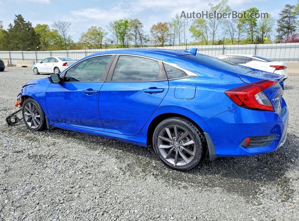 19XFC1F39LE211475 2020 HONDA CIVIC Blue Tył lewy