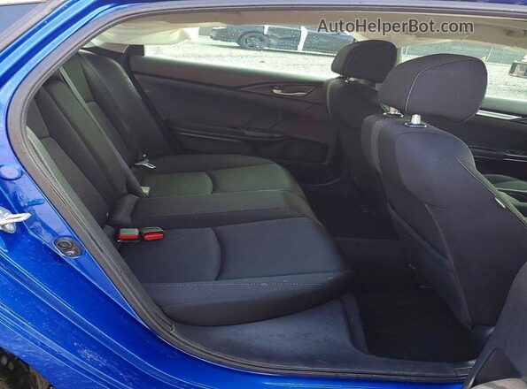 19XFC1F39LE211475 2020 HONDA CIVIC Blue Widok tylnych siedzeń