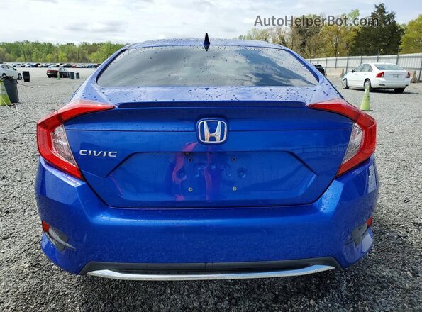 19XFC1F39LE211475 2020 HONDA CIVIC Blue Widok z tyłu