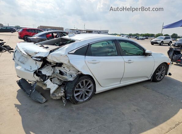 19XFC1F39ME000567 2021 HONDA CIVIC White Tył prawy