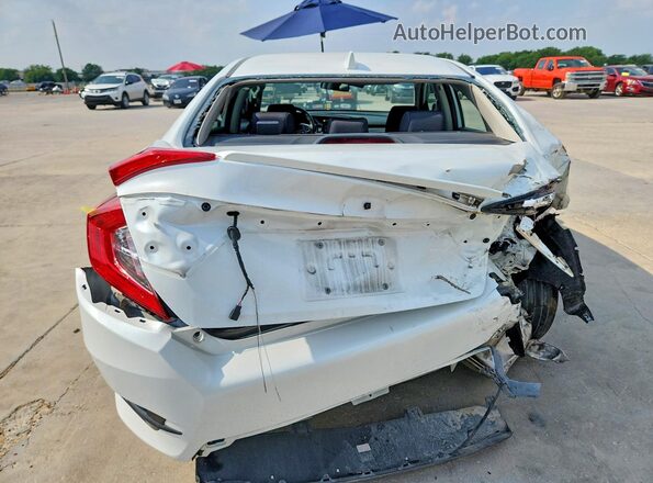19XFC1F39ME000567 2021 HONDA CIVIC White Widok z tyłu