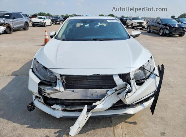 19XFC1F39ME000567 2021 HONDA CIVIC White Widok z przodu