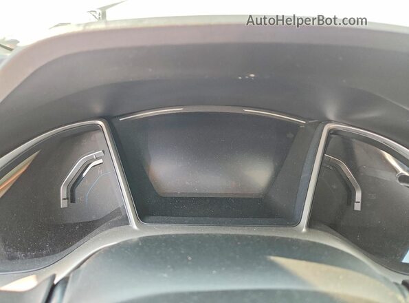 19XFC1F39ME000567 2021 HONDA CIVIC White Widok zestawu wskaźników