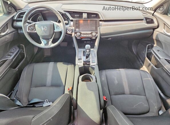 19XFC1F39ME000567 2021 HONDA CIVIC White Widok deski rozdzielczej