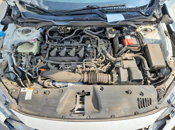 19XFC1F39ME000567 2021 HONDA CIVIC White Widok wnętrza z tyłu