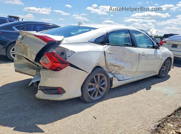 19XFC1F39ME005803 2021 HONDA CIVIC Белый Задняя правая четверть