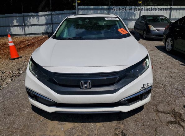 19XFC1F39ME005803 2021 HONDA CIVIC Белый Вид спереди