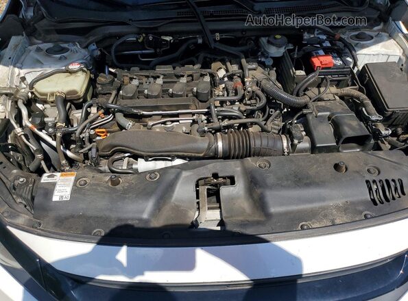 19XFC1F39ME005803 2021 HONDA CIVIC Белый Вид задней части салона