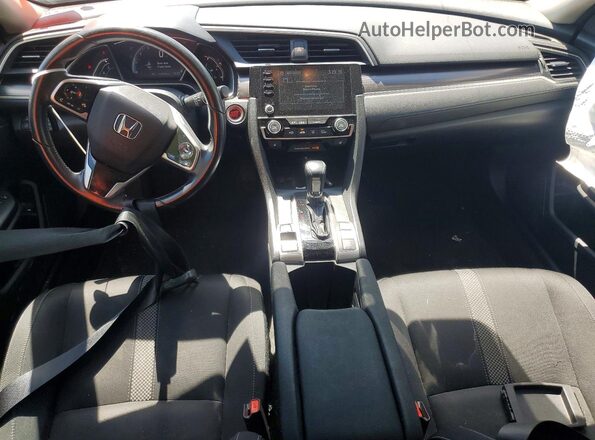 19XFC1F39ME005803 2021 HONDA CIVIC Белый Вид панели приборов