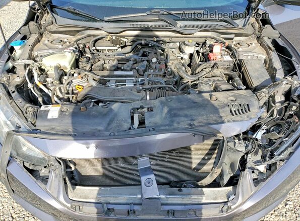 19XFC1F3XGE036966 2016 HONDA CIVIC Gray Vista interior trasera