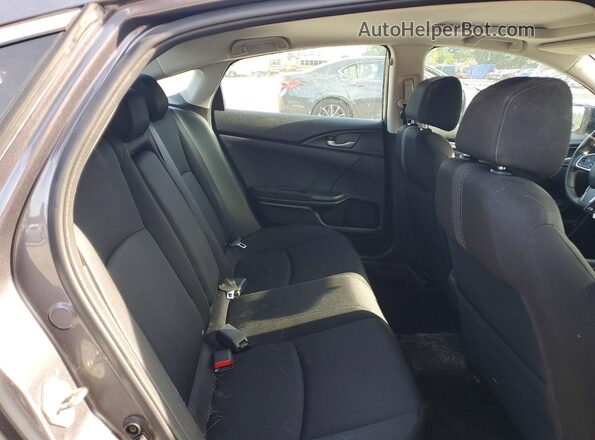 19XFC1F3XGE036966 2016 HONDA CIVIC Gray Vista de los asientos traseros