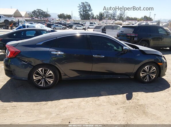 19XFC1F3XGE208221 2016 HONDA CIVIC Gray Widok wnętrza z tyłu