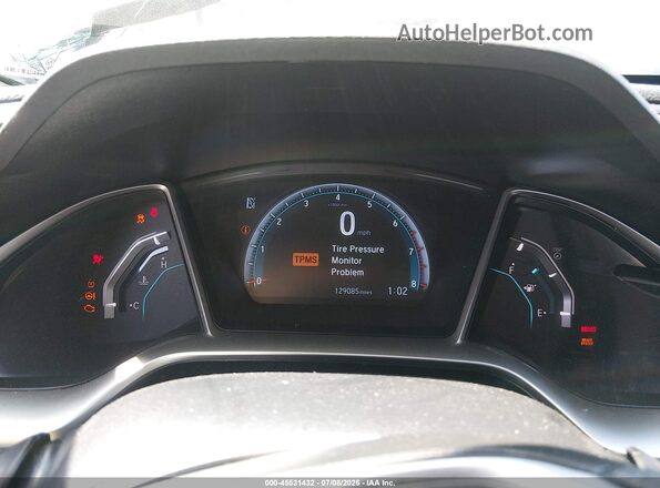 19XFC1F3XGE208221 2016 HONDA CIVIC Gray Widok tylnych siedzeń