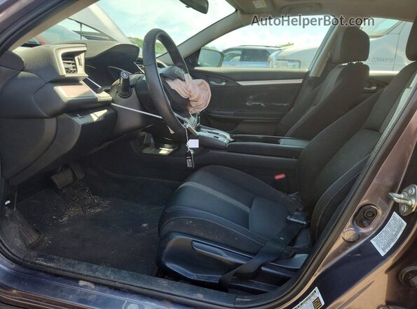 19XFC1F3XGE216061 2016 HONDA CIVIC Серый Вид салона спереди