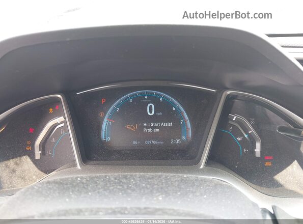 19XFC1F3XGE219347 2016 HONDA CIVIC Black Vista de los asientos traseros
