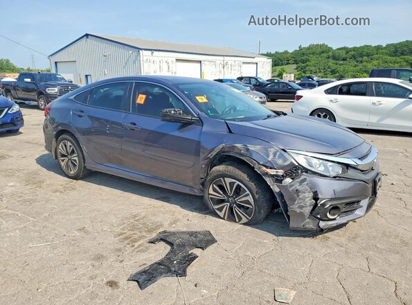 19XFC1F3XHE007355 2017 HONDA CIVIC Серый Передняя правая четверть