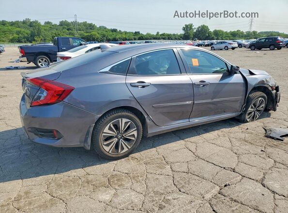 19XFC1F3XHE007355 2017 HONDA CIVIC Серый Задняя правая четверть