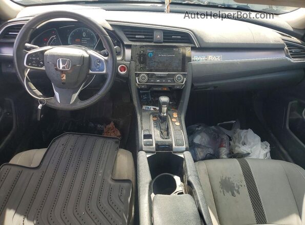 19XFC1F3XHE028075 2017 HONDA CIVIC Gray წინა პანელის ხედი