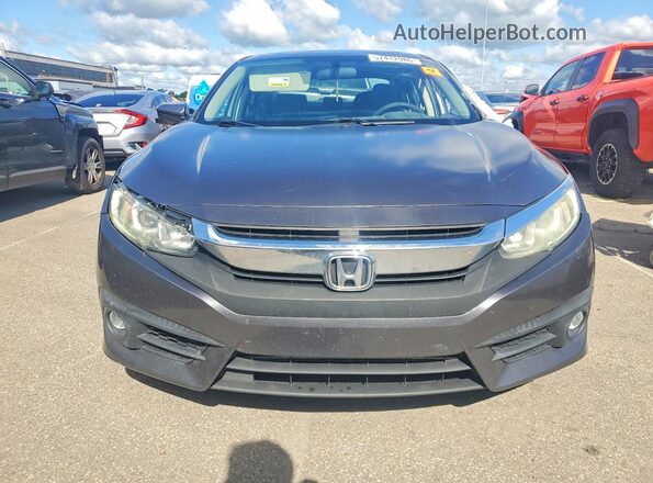 19XFC1F3XHE028075 2017 HONDA CIVIC Gray წინა ხედი