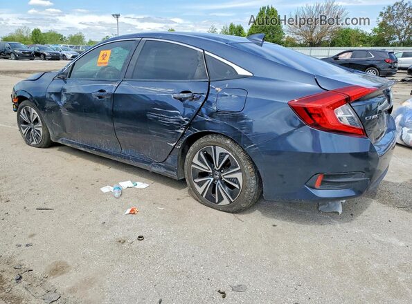 19XFC1F3XHE031431 2017 HONDA CIVIC Синий Задняя левая четверть
