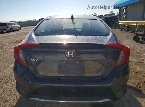 19XFC1F3XKE012367 2019 HONDA CIVIC Gray Вид ззаду