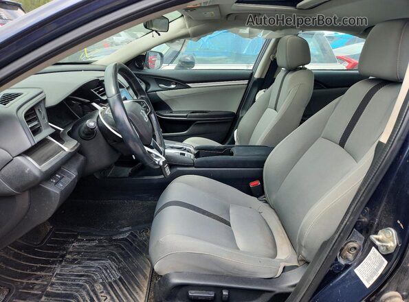 19XFC1F3XKE012367 2019 HONDA CIVIC Gray Вид салону спереду