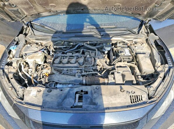 19XFC1F3XKE012367 2019 HONDA CIVIC Gray Вид задньої частини салону