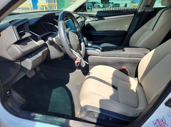 19XFC1F3XKE206865 2019 HONDA CIVIC White Սալոնի դիմացի տեսք