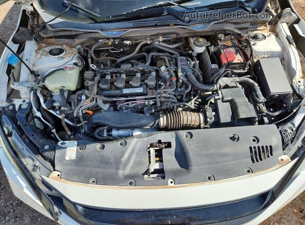 19XFC1F3XKE206865 2019 HONDA CIVIC White Սալոնի հետևի տեսք