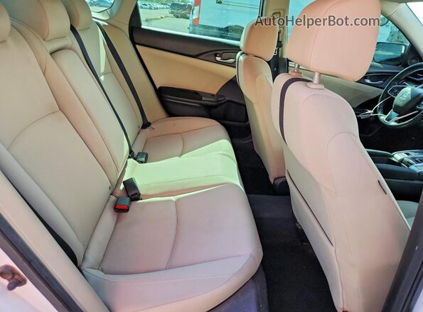 19XFC1F3XKE206865 2019 HONDA CIVIC White Հետևի նստատեղերի տեսք