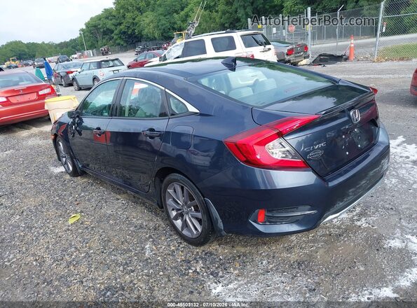 19XFC1F3XLE007431 2020 HONDA CIVIC Dark Blue Tył lewy