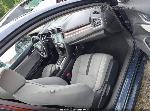 19XFC1F3XLE007431 2020 HONDA CIVIC Dark Blue Widok wnętrza z przodu