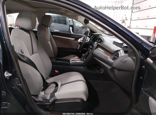 19XFC1F3XLE024049 2020 HONDA CIVIC Dark Blue Vista interior delantera