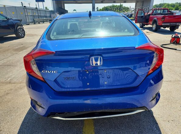 19XFC1F3XME006720 2021 HONDA CIVIC Blue Вид ззаду