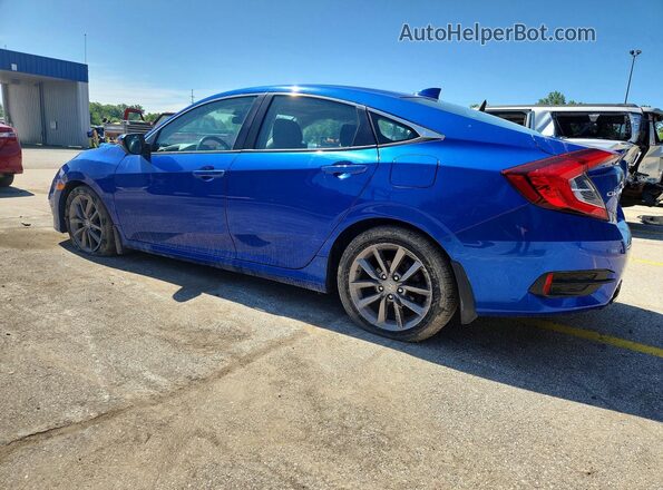 19XFC1F3XME006720 2021 HONDA CIVIC Blue Задня ліва чверть