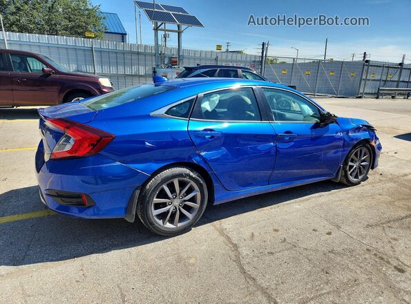 19XFC1F3XME006720 2021 HONDA CIVIC Blue Задня права чверть