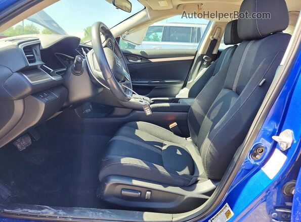 19XFC1F3XME006720 2021 HONDA CIVIC Blue Вид салону спереду