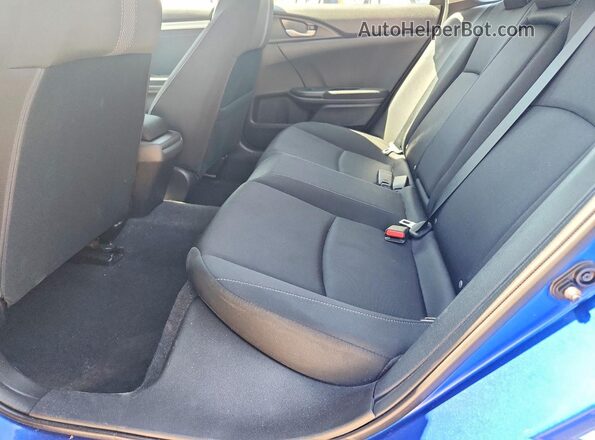 19XFC1F3XME006720 2021 HONDA CIVIC Blue Вид задніх сидінь
